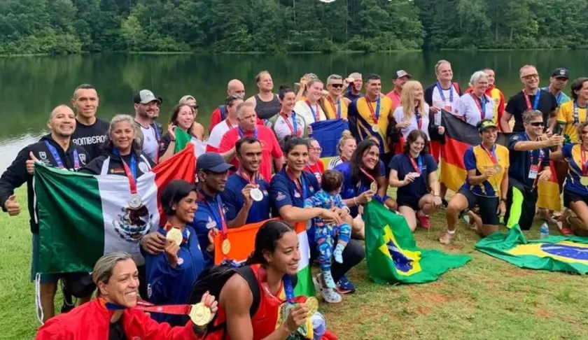 Destacan servidores públicos mexicanos en Juegos Mundiales de Policías y Bomberos 2025