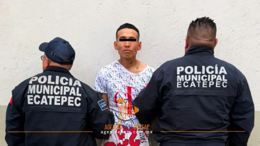 Detienen a extorsionador de comerciantes en Santa Clara Coatitla