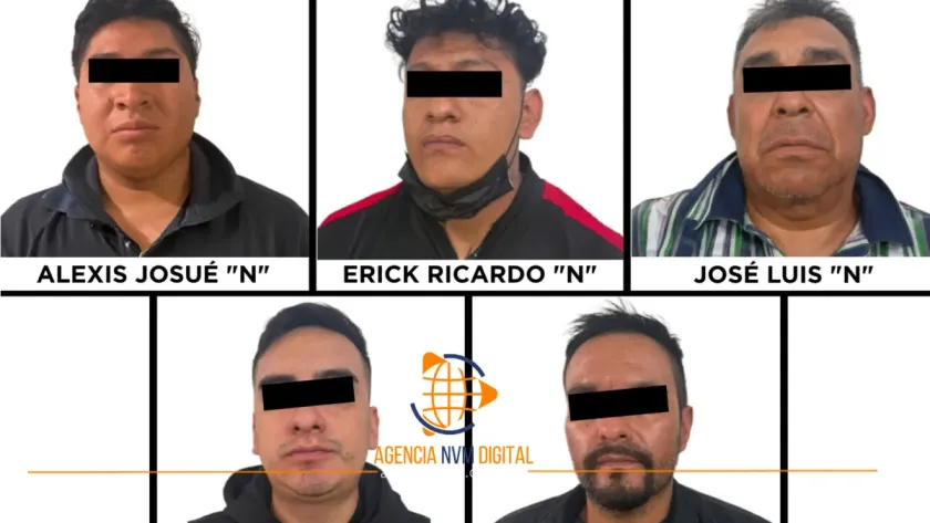 Detienen a cinco por secuestro exprés y robo de mercancía