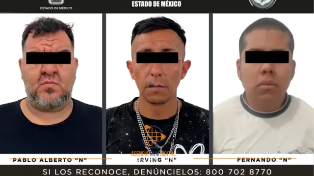 Detienen a tres investigados por homicidio en Ecatepec