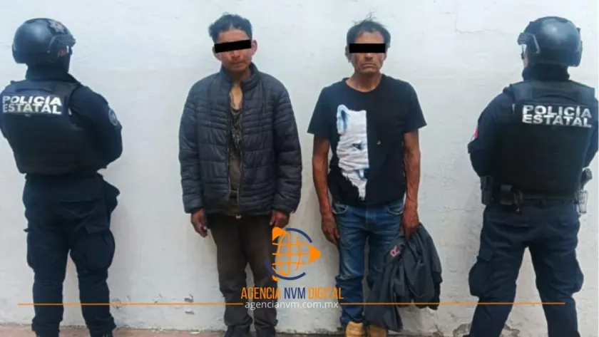 Detienen a dos por presunto narcomenudeo en Chalco