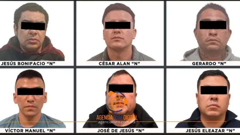 Capturan a seis por secuestro exprés en Cuautitlán Izcalli