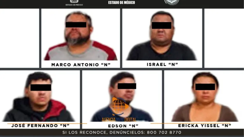 Obtiene FGJEM proceso contra cinco investigados en Ecatepec