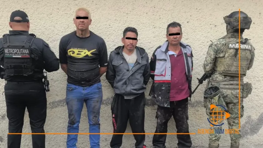Aseguran armas tras operativo en Sierra de Guadalupe