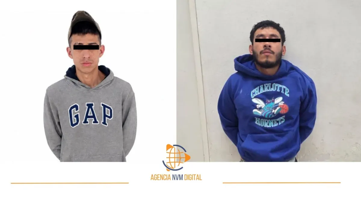 Detienen a dos hombres por probable robo en Ecatepec