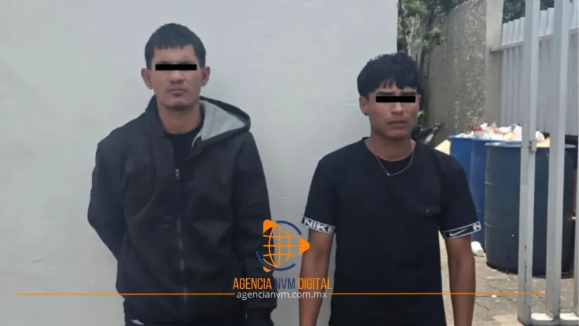 Aseguran a dos hombres tras presunta cobranza intimidatoria