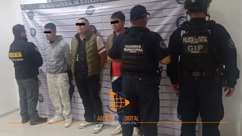 Capturan a presuntos asaltantes durante operativo en Naucalpan