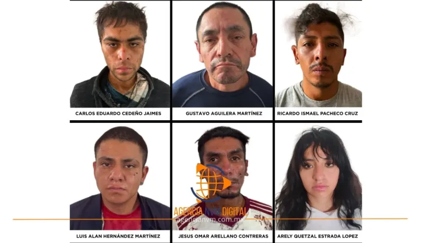Obtienen 60 años de prisión para seis secuestradores
