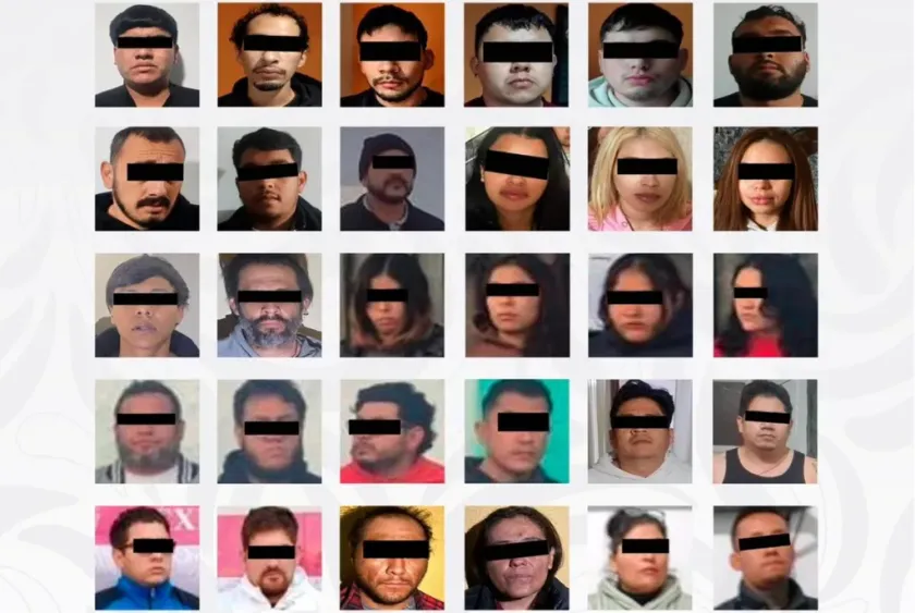 Detienen a 30 generadores de violencia en operativo interinstitucional