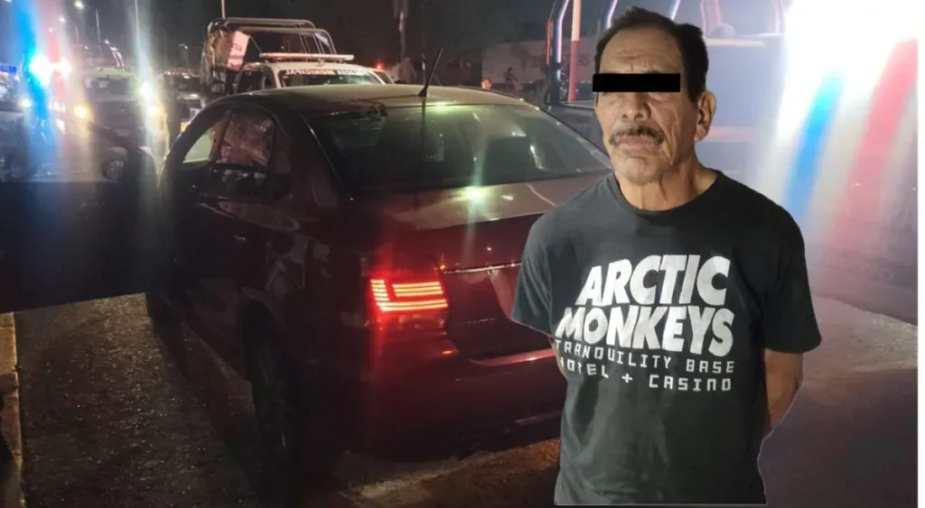 Detienen a sujeto y recuperan vehículo robado en Acolman