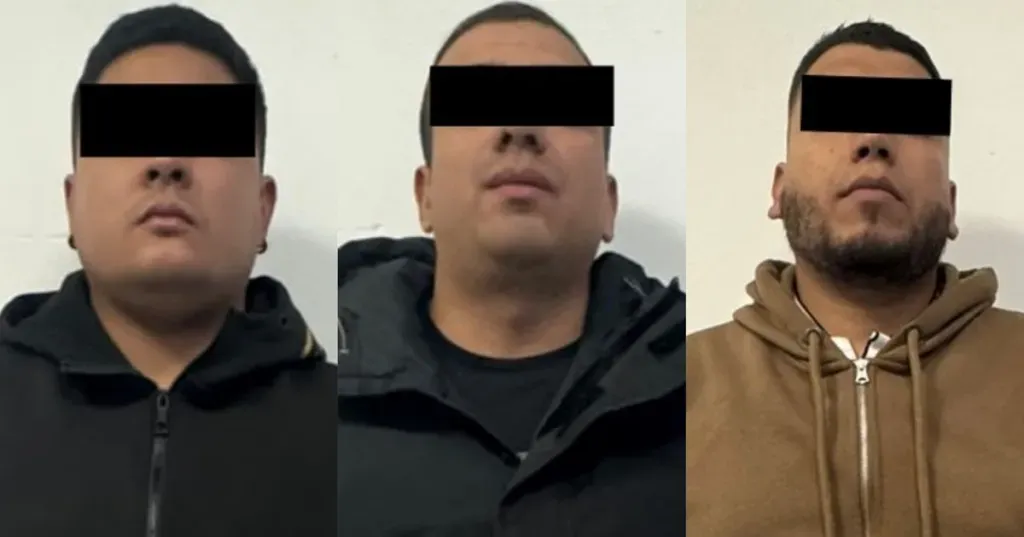  Detienen a tres presuntos extorsionadores en Ecatepec