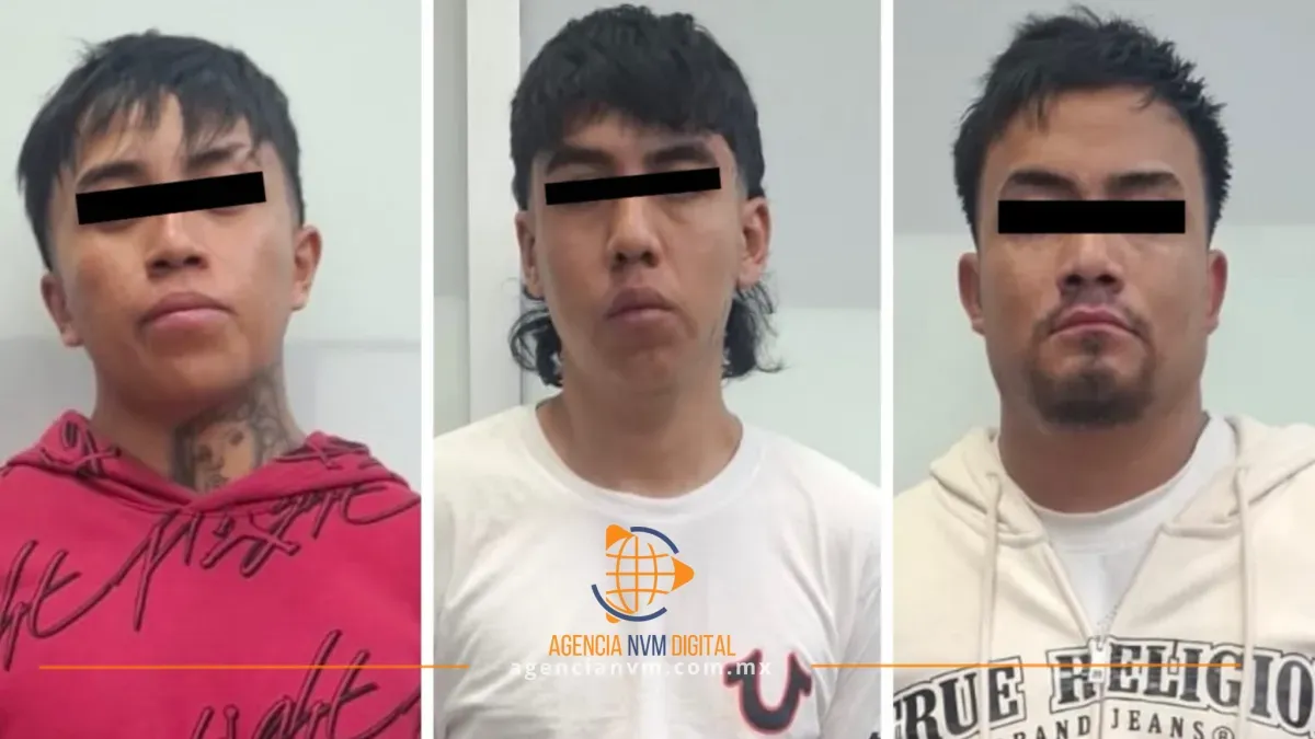 Detienen a tres sujetos tras balacera en hotel de Ecatepec