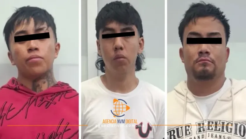 Detienen a tres sujetos tras balacera en hotel de Ecatepec 