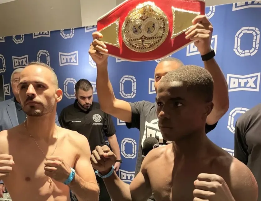 Disputa Breyon Gorham campeonato NABF IBF ante Yomar Álamo