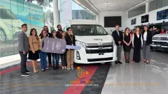 Dona Toyota Santa Clara van Hiace al CAT Estado de México