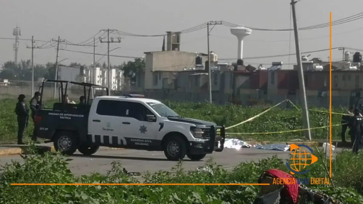 Abandonan dos cuerpos en calles del municipio de Tecámac