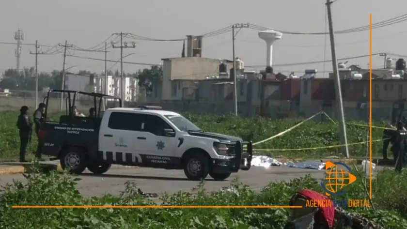 Abandonan dos cuerpos en calles del municipio de Tecámac