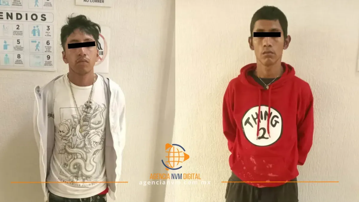 Capturan a presuntos distribuidores de sustancia cristalina en Tecámac 