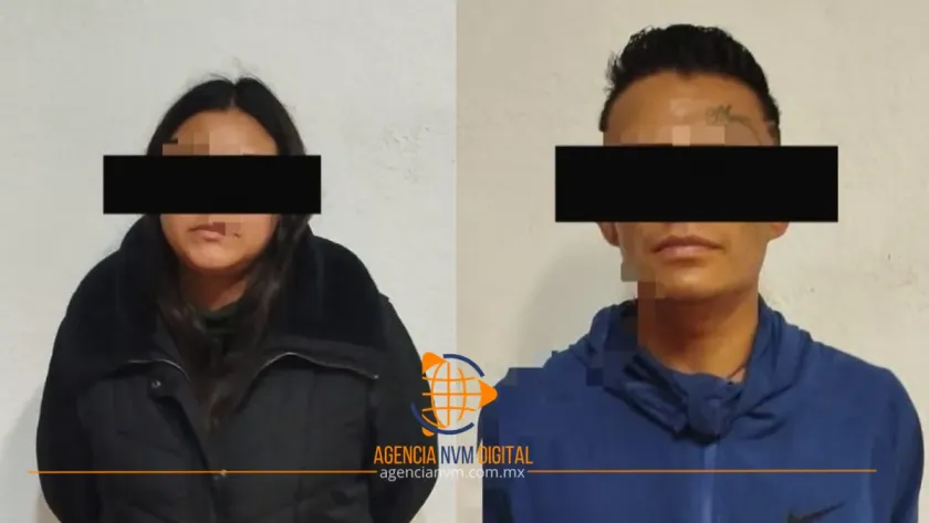 Aseguran a pareja tras operativo coordinado en Temascalapa