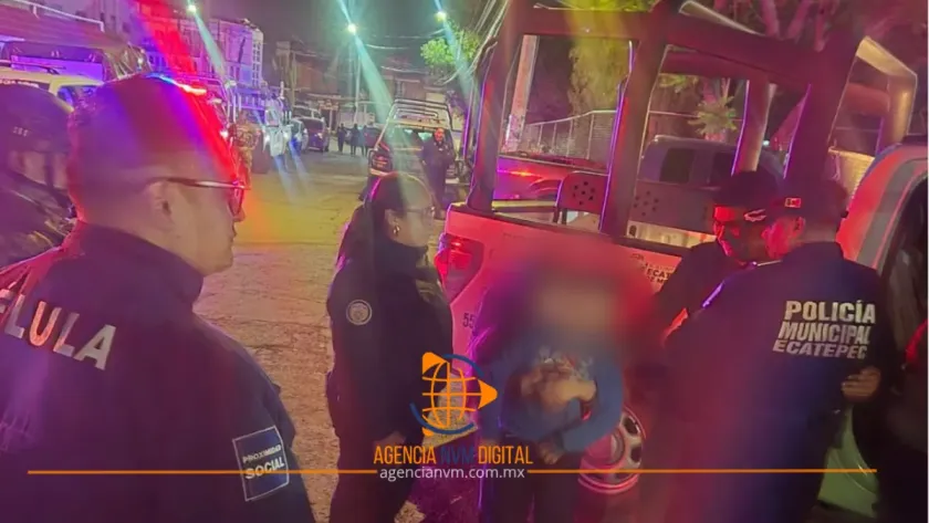 Localizan sano y salvo a menor desaparecido en Ecatepec