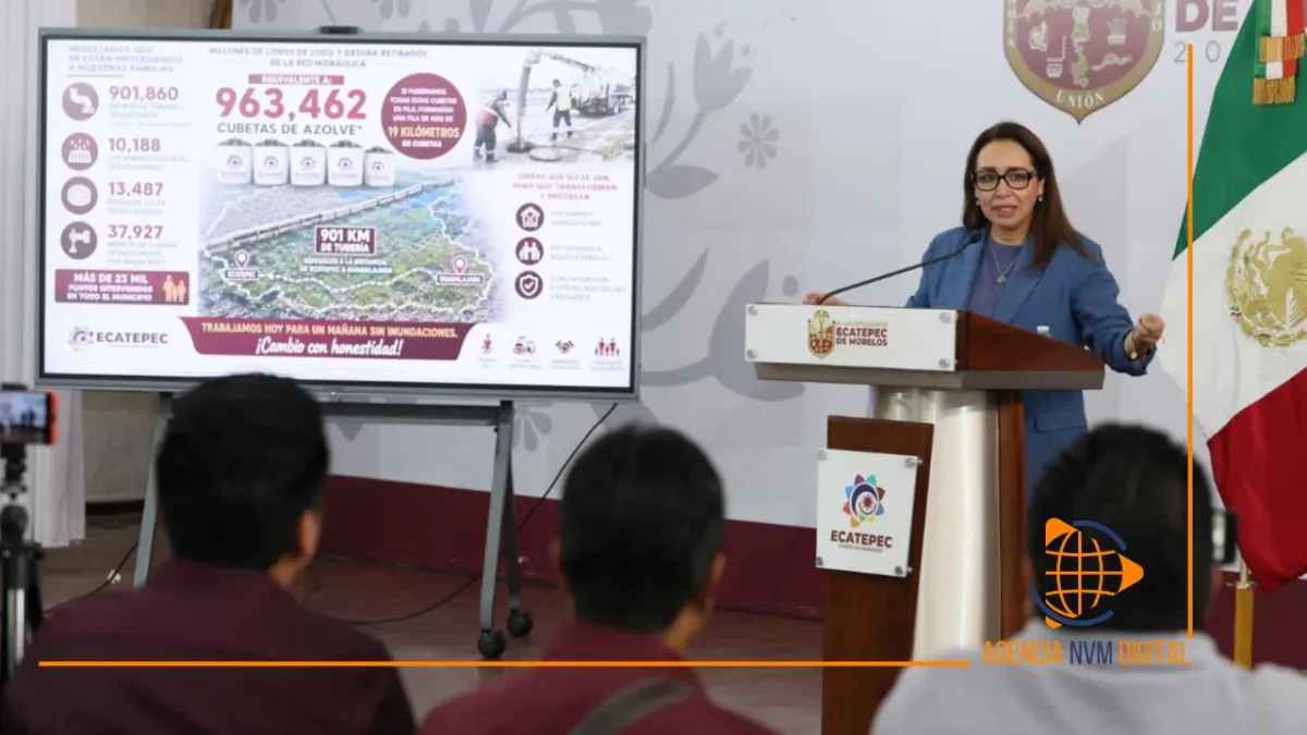 Buscan mitigar inundaciones con desazolve masivo en Ecatepec  