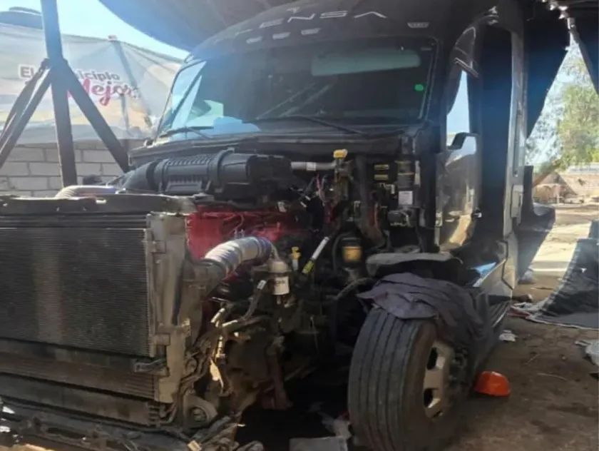 Ejecutan cateo en Teotihuacán; localizar camión robado con violencia