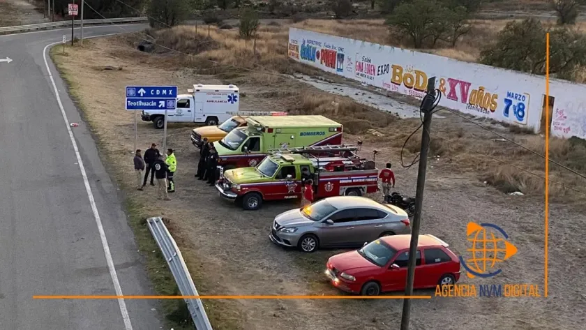 Instalan puesto de auxilio en la México-Tulancingo por Semana Santa.