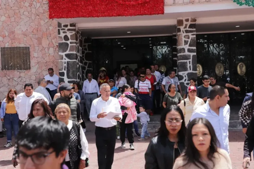 Encabeza Rosi Wong Romero simulacro de sismo en Tecámac