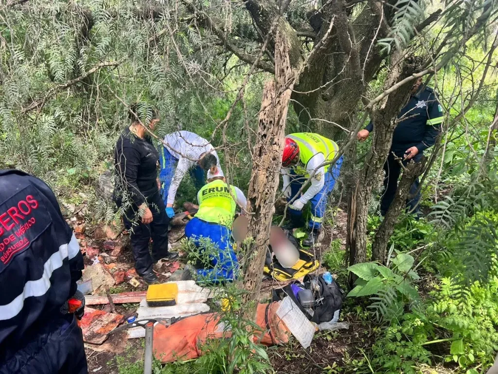 Encuentran a adulto mayor desaparecido en operativo de la Sierra de Guadalupe