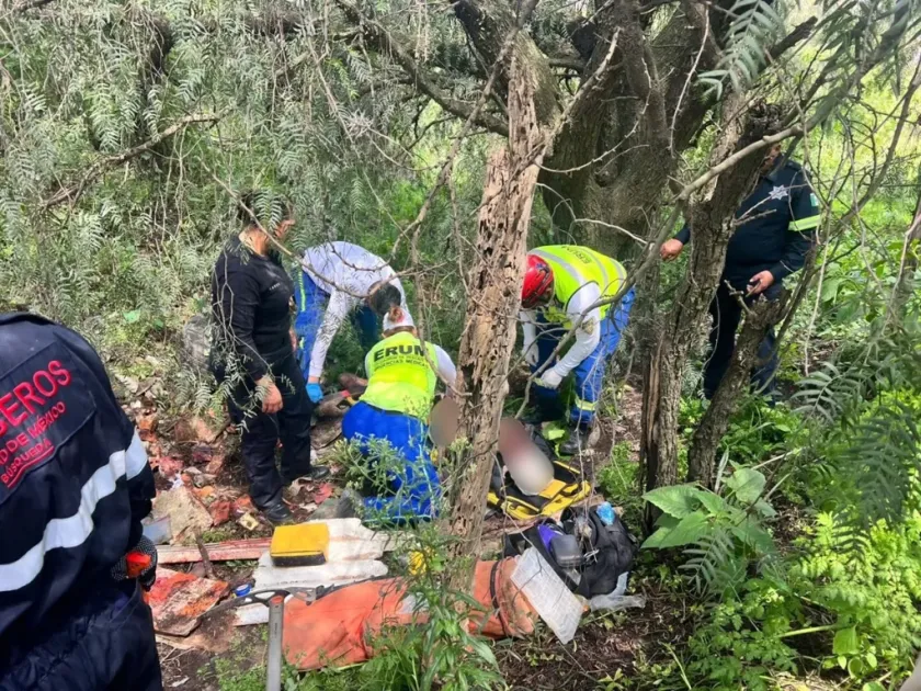 Encuentran a adulto mayor desaparecido en operativo de la Sierra de Guadalupe