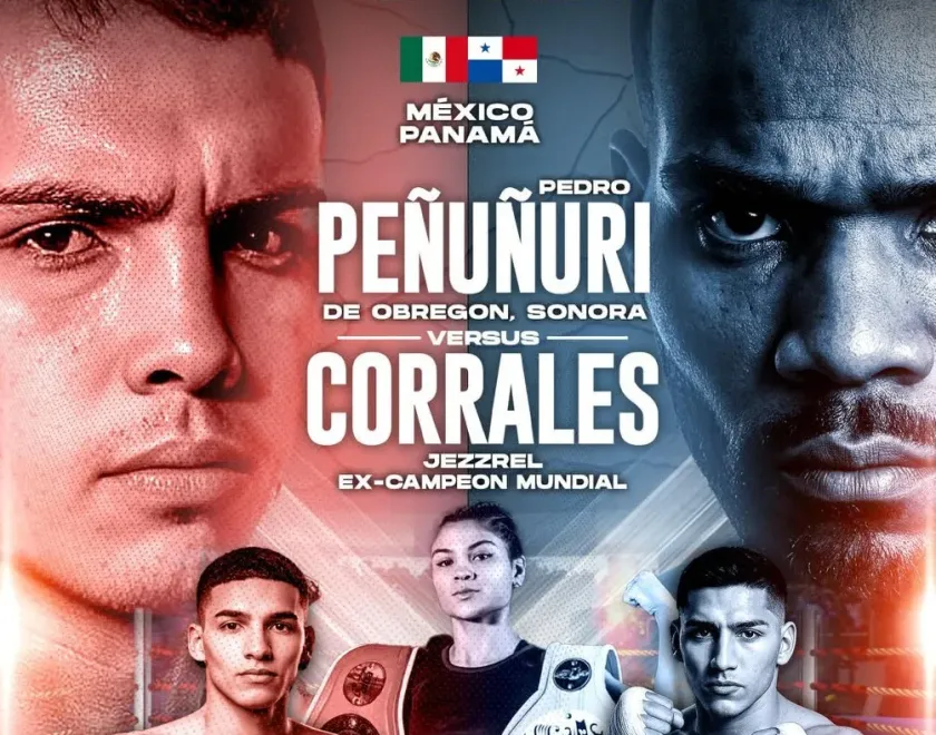 Enfrenta Pedro Peñuñuri a ex campeón mundial en Obregón