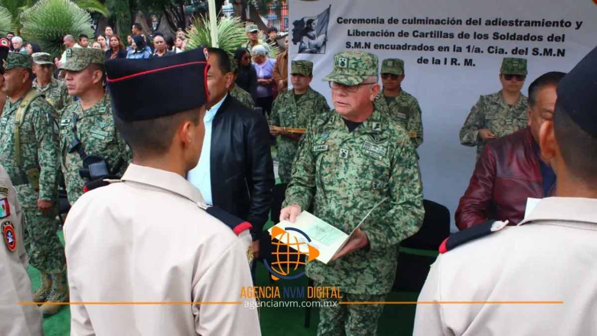 Gradúan 108 soldados del Servicio Militar en Teotihuacán