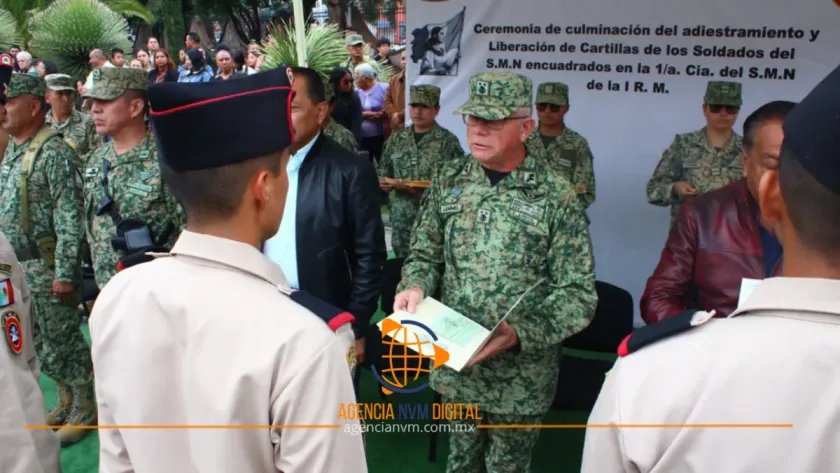 Gradúan 108 soldados del Servicio Militar en Teotihuacán