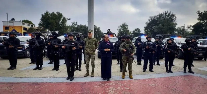 Envían a 20 policías de Ecatepec a adiestramiento táctico con la Marina