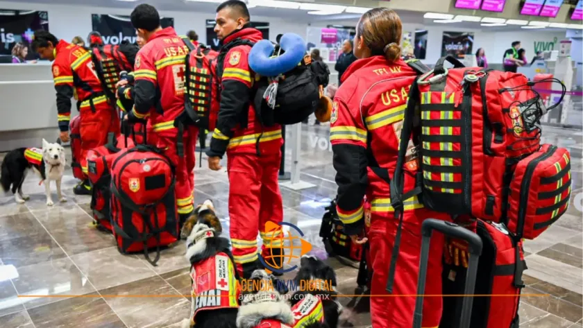 Envía Cruz Roja Mexicana brigada de rescate a Venezuela