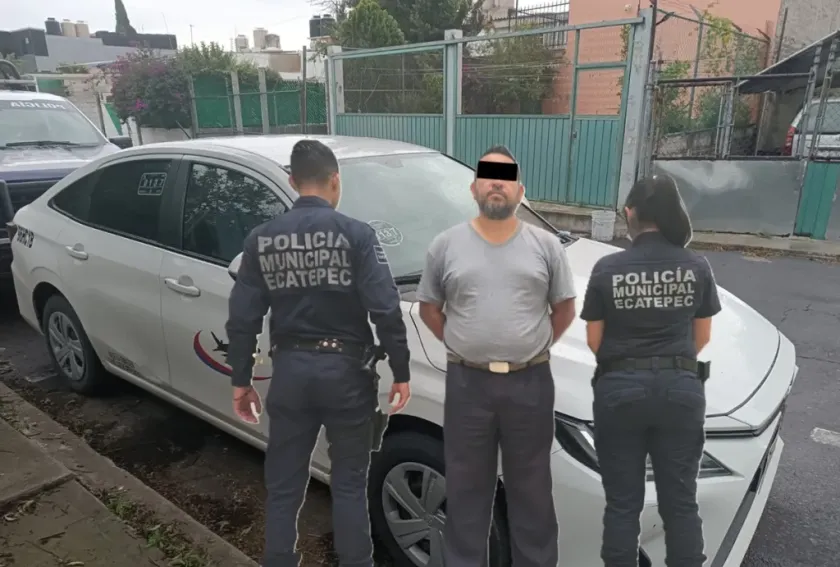 Escapa sin pagar gasolina y lo detienen en persecución