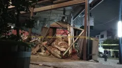 Explosión en negocio deja dos heridos y suspensión del inmueble