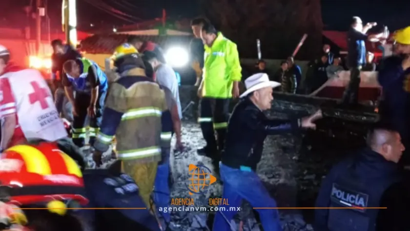 Explota pirotecnia en Temascalcingo y deja nueve muertos