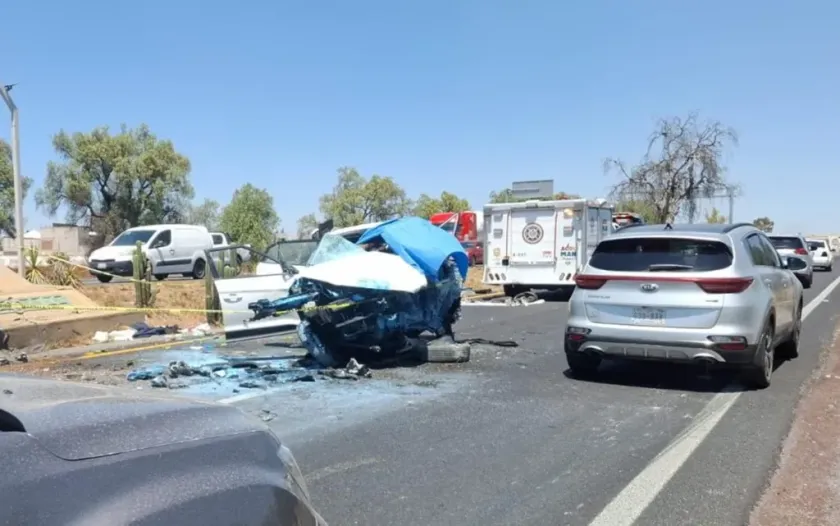 Fallecen dos personas tras accidente en la México-Pirámides