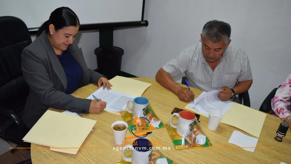 Firman convenio histórico la UAEM Teotihuacán y municipio de Axapusco