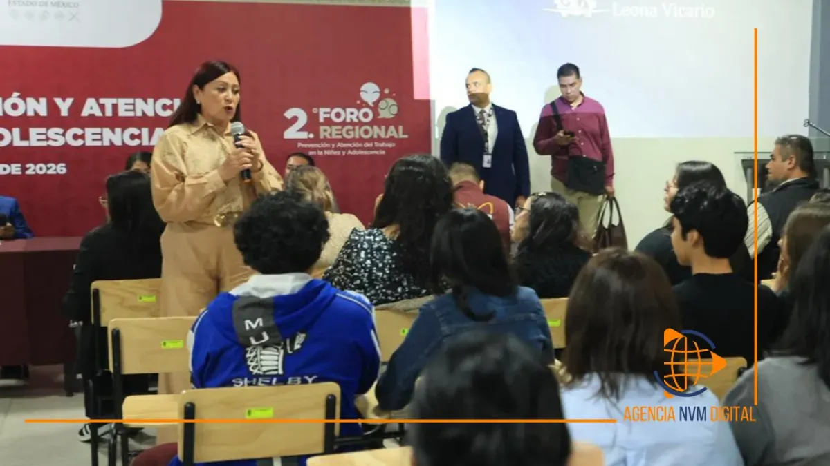 Inauguran foro regional contra el trabajo infantil en Tecámac  