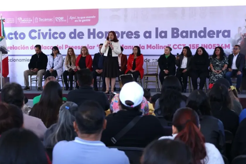 Fortalece Tecámac infraestructura educativa con entrega de nuevas obras