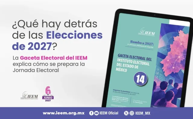 Muestra IEEM los retos para organizar la elección de 2027