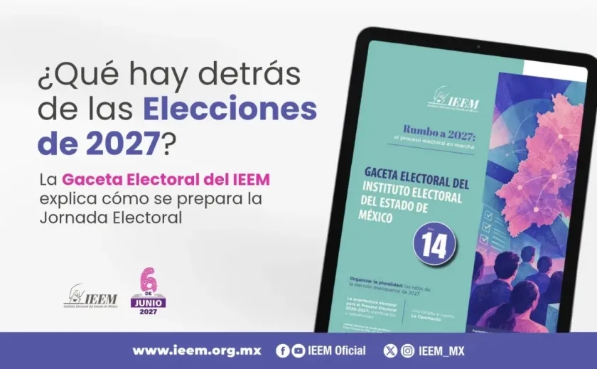 Muestra IEEM los retos para organizar la elección de 2027 