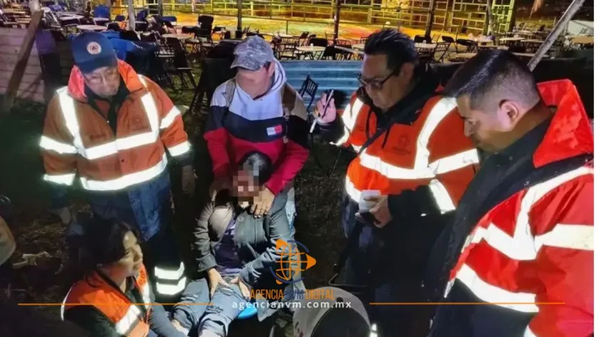 Colapsa grada en pleno jaripeo de Xochimilco y moviliza emergencias