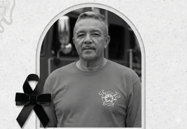 Honran legado del fundador de Bomberos Voluntarios Pirámides.