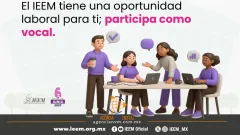 Ofrece IEEM empleo ciudadano en órganos electorales desconcentrados