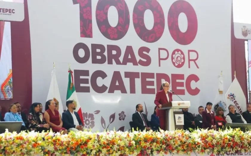 Informa Azucena Cisneros mil obras en primer año de gobierno