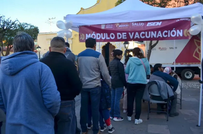 Inicia campaña intensiva de vacunación contra sarampión en Edomex