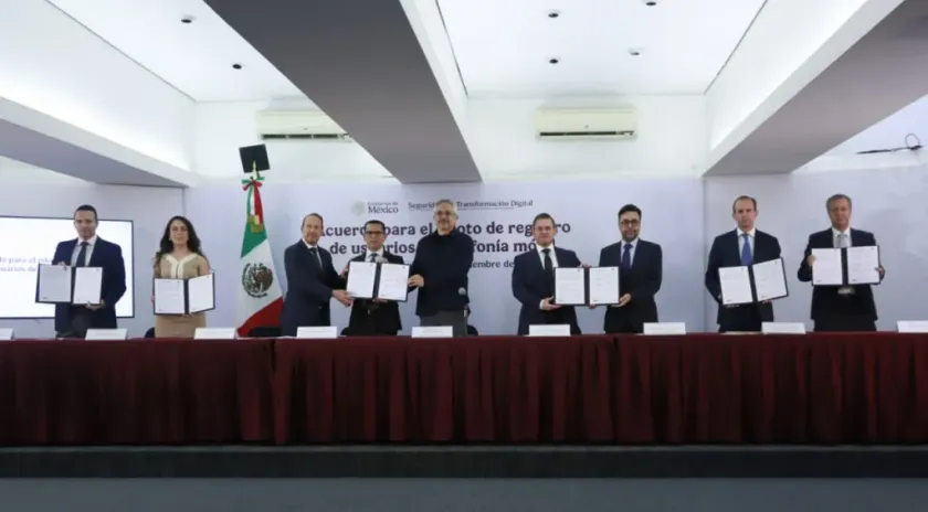 Inician prueba piloto para registro de usuarios de telefonía móvil en México